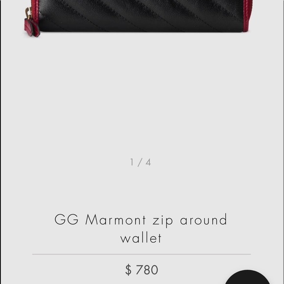 Gg Marmont zip around wallet - Picture 8 of 8